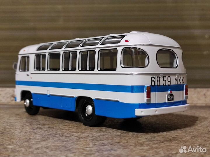 Модель автобуса паз-672М Модимио 1:43