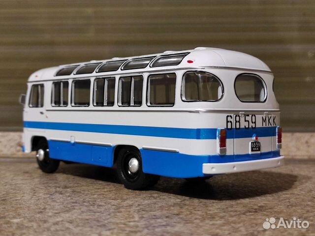 Модель автобуса паз-672М Модимио 1:43