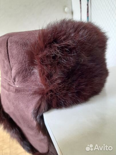 Зимняя меховая шапка