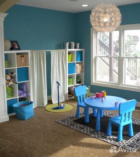 Стол и стул Маммут икея