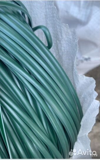 Ротанг (Гатчина) Зеленый перламутр 6 мм