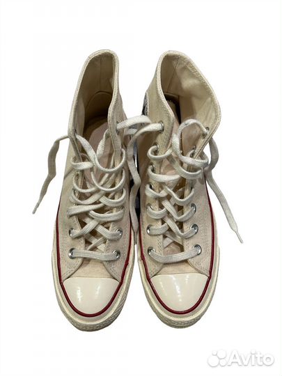 Кеды converse chuck taylor 70 высокие белые