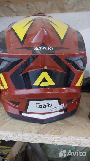 Шлем для мотокросса эндуро
