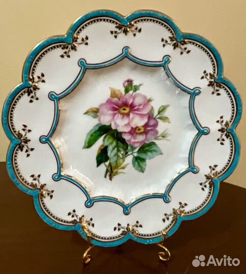 Антикварные тарелки. Coalport, Англия