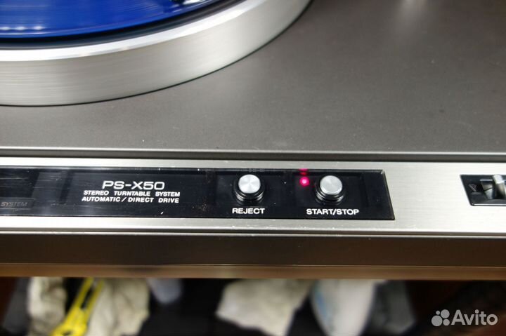 Sony PS-X50 LP проигрыватель, Japan, 1979 год