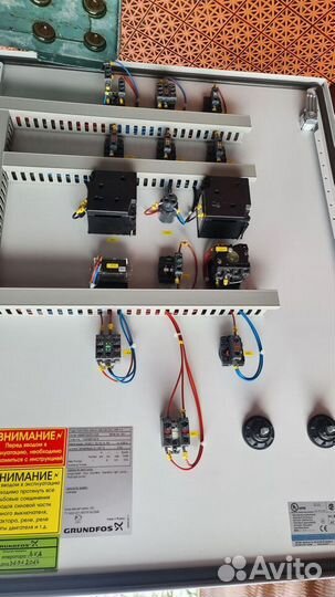Шкафы управления Насосом Grundfos Control 4квт