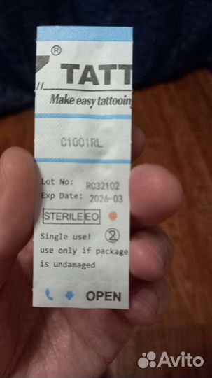 Картриджи для перманентного макияжа