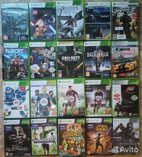 Игры / Диски на Xbox 360 и Xbox One