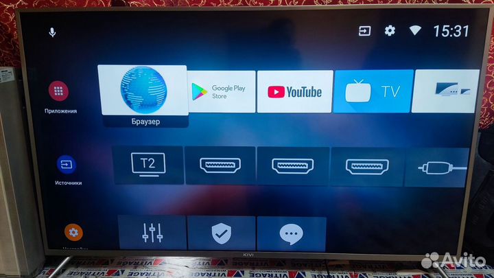 Android TV 50 дюймов, 4К,wifi, YouTube