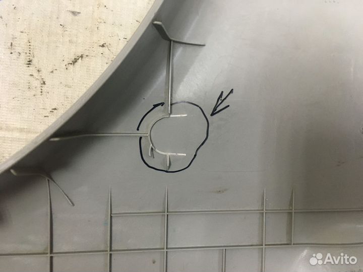 Обшивка центральной стойки левая Киа Церато