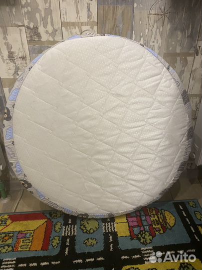Матрас на детскую кроватку круглый
