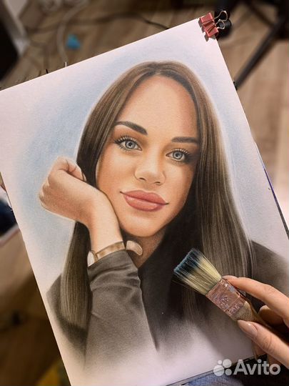 Портрет по фото маслом (Ручная работа)