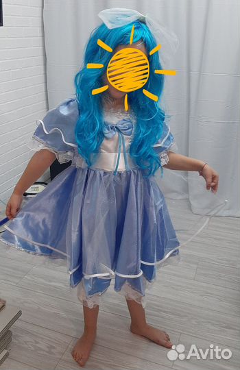 Костюм Мальвины 128 134