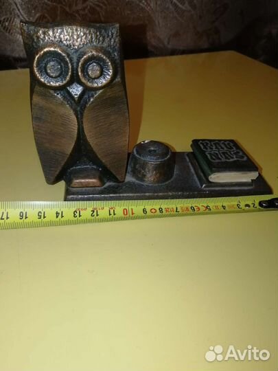 Настольный прибор совушка