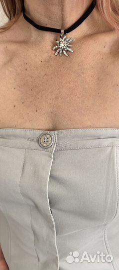 Винтажный топ корсет