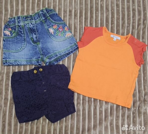 Вещи пакетом на девочку 86-92