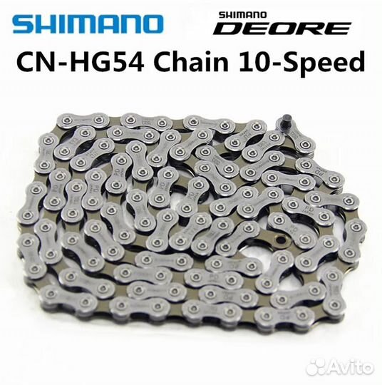 Цепь Shimano Deore/SLX/105 9/10/11/12 скоростей
