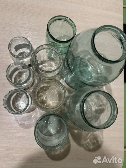 Банки стеклянные