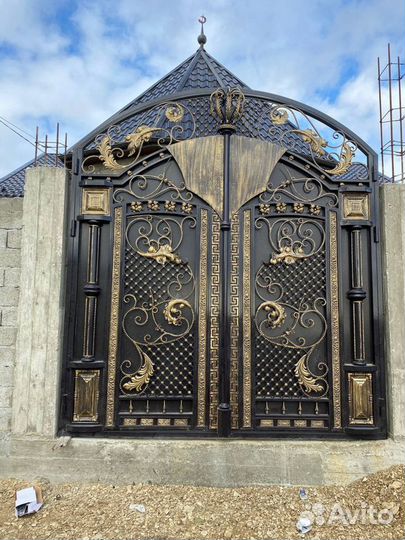 Ворота кованые в Маджалисе