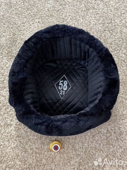 Мужская зимняя шапка, новая (полиция/росгвардия)