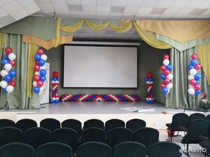 Арка из шаров на открытие