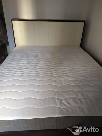 Кровать двухспальная 160-200 без матраса бу