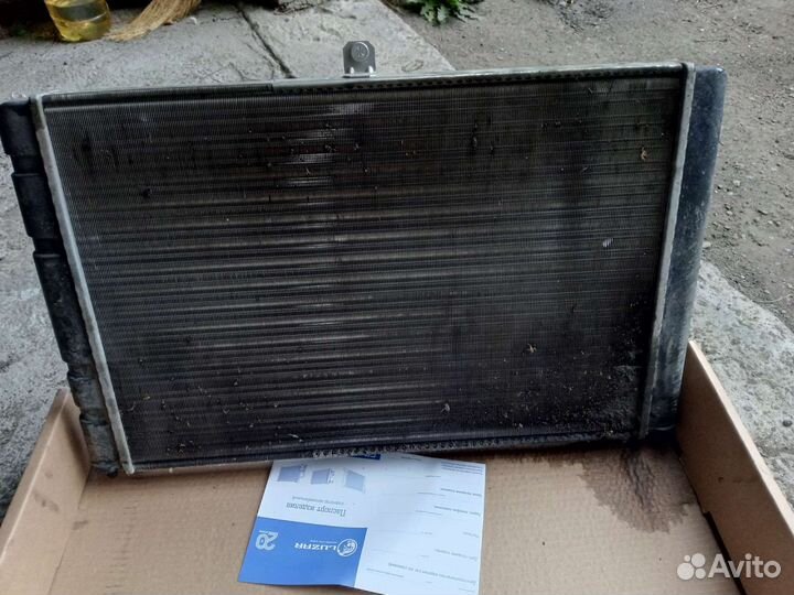 Глушитель и радиатор