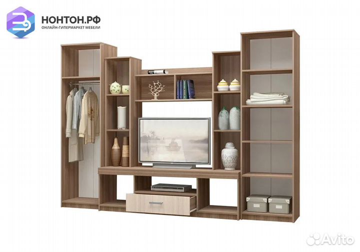 Гостиная Атлантида 4 ясень шимо светлый / ясень ши