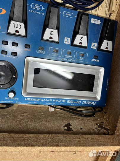 Процессор roland gr 55 + midi датчик