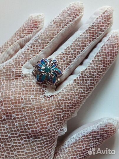 Бижутерия Чехия/СССР/кольца 925