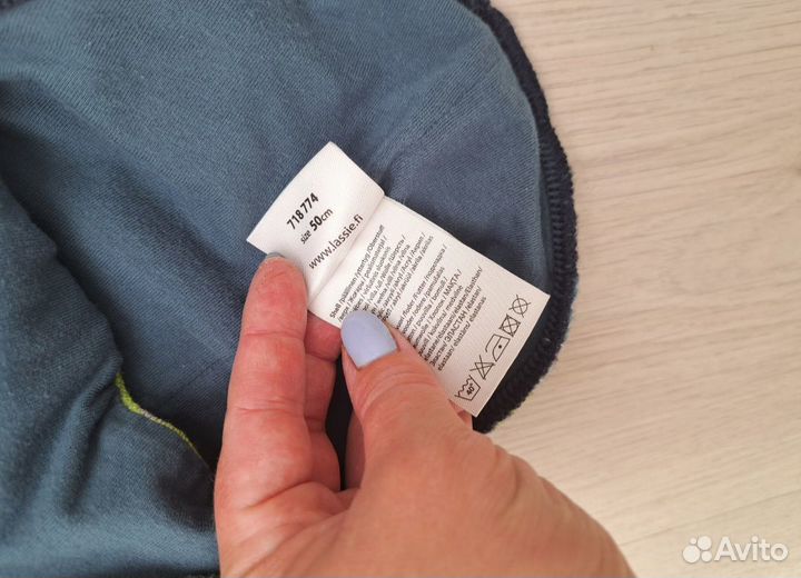 Шапка шлем lassie 50-52 размер