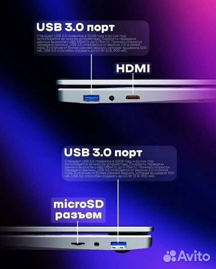 Ноутбук 15.6 Windows