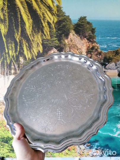Поднос металлический СССР