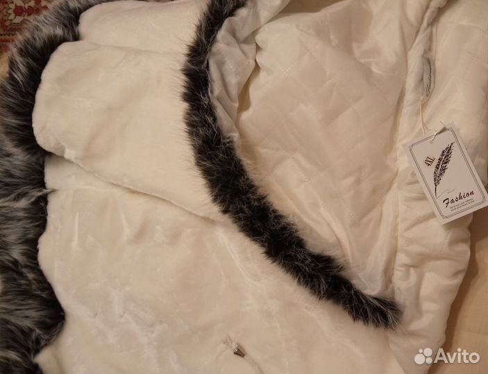 Шубка из экомеха женская