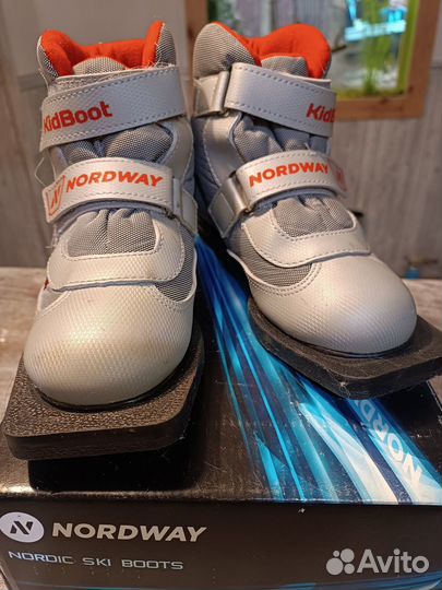 Лыжные ботинки детские 32