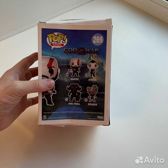 Funko Pop Кратос Kratos №269 God of War Бог войны