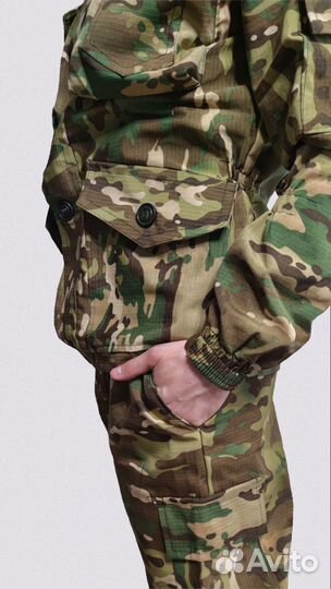 Камуфляжный костюм летний мужской мультикам