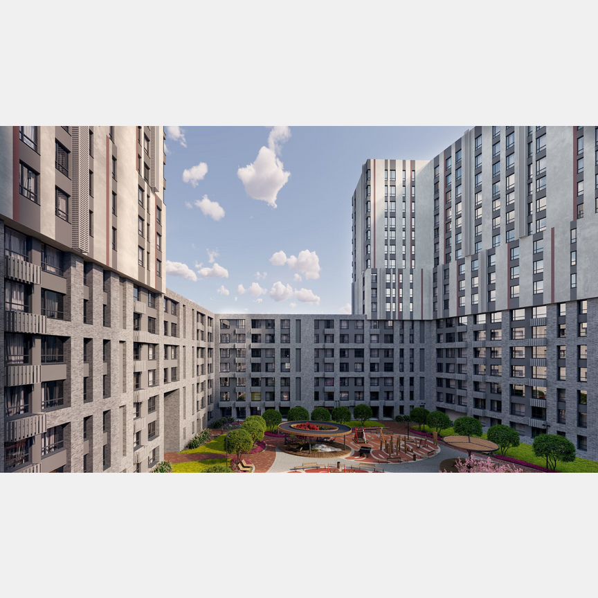 3-к. квартира, 73,9 м², 2/17 эт.