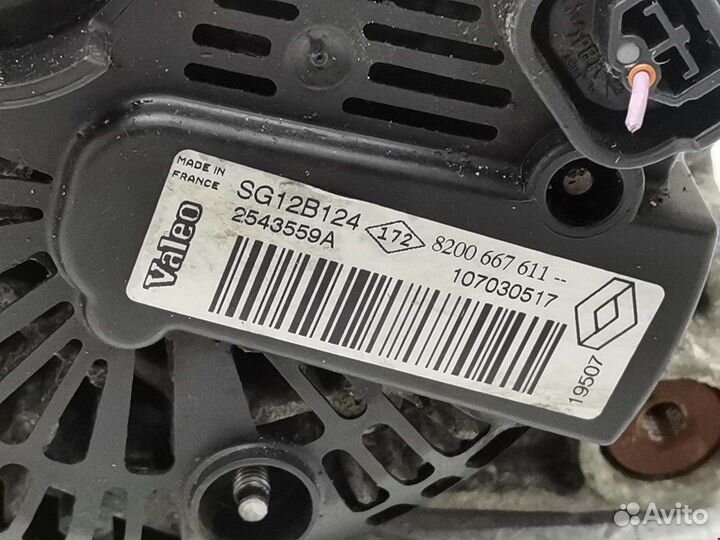 Генератор для Renault Scenic 2 8200667611