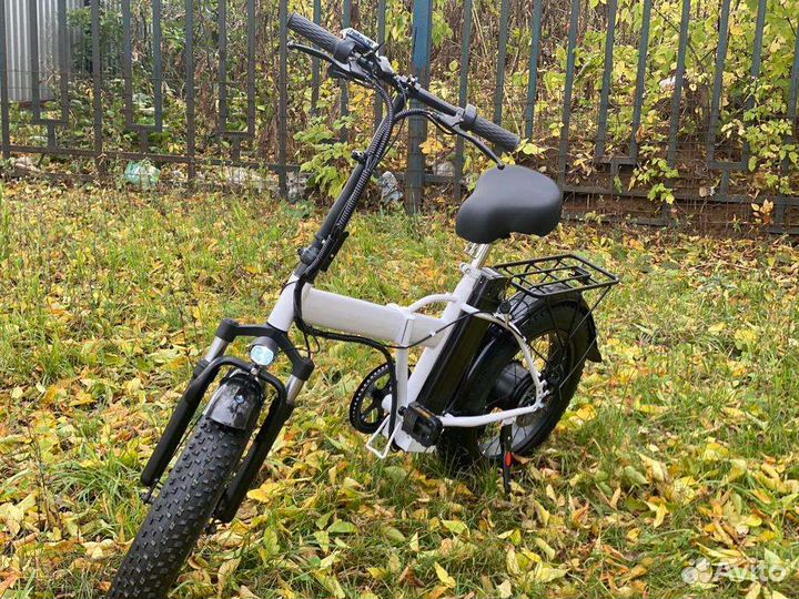 Электровелосипед фэтбайк складной