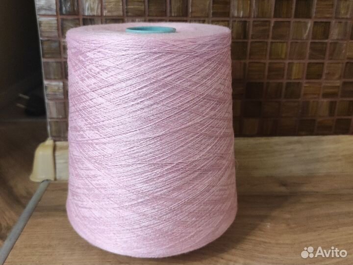 Пряжа в бобинах полушерсть Белорусская