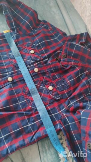 Рубашка с длинным рукавом р 98 104