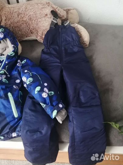 Зимний костюм для девочки 122+6