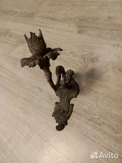 Подсвечник бронза