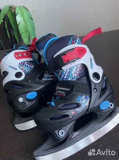 Коньки детские раздвижные р.27-30