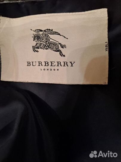 Шуба(парка) Burberry,Соболь(куница)кашемир,пальто