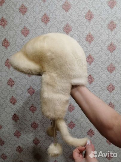 Шапка норковая женская
