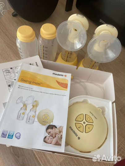 Молокоотсос электрический двойной