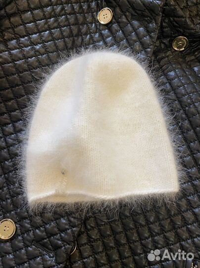 Шапка бини пух-норки