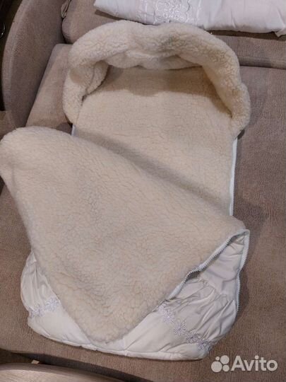 Конверт на выписку зимний для девочки